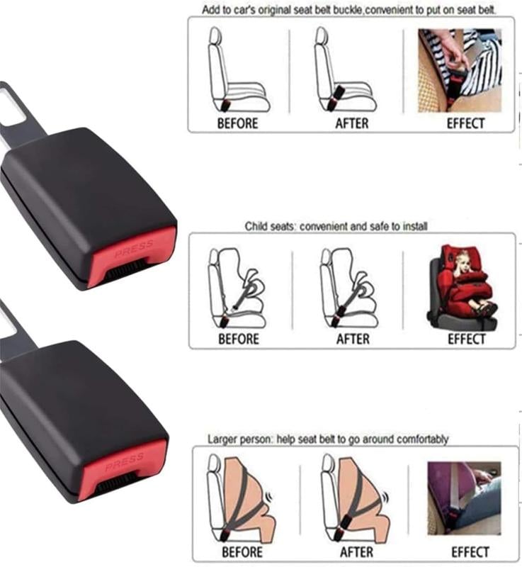 🔥Car Belt Buckle Extension Seat Belt Clips🚗