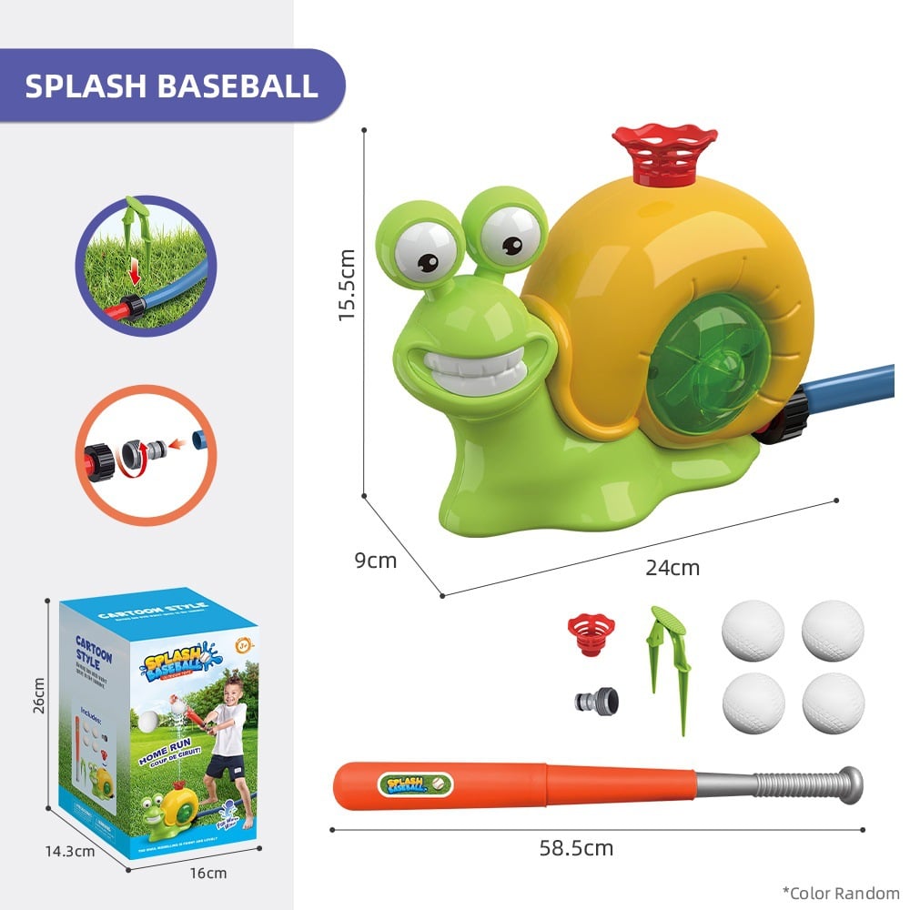 🎁Water Sprinkler Baseball Toy