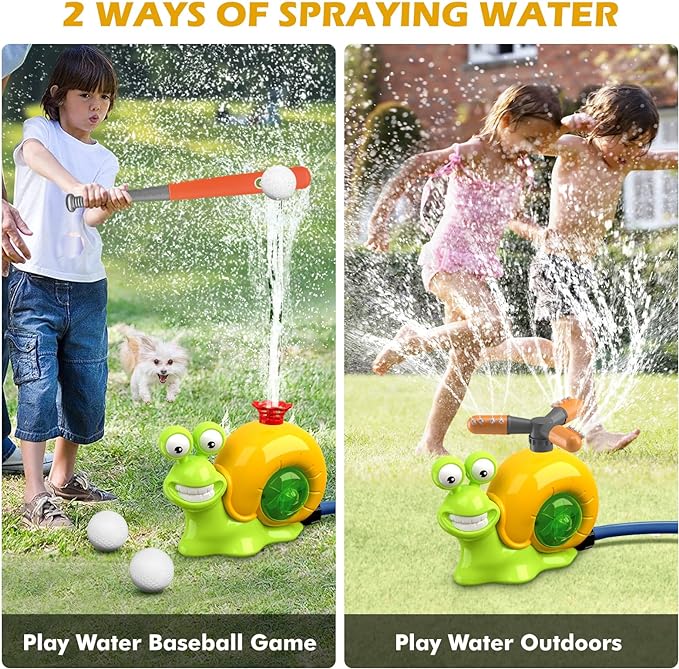🎁Water Sprinkler Baseball Toy