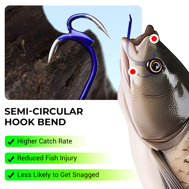 🔥New Hot Selling❤️🔥 Classic Sharp Double Fishing Hooks
