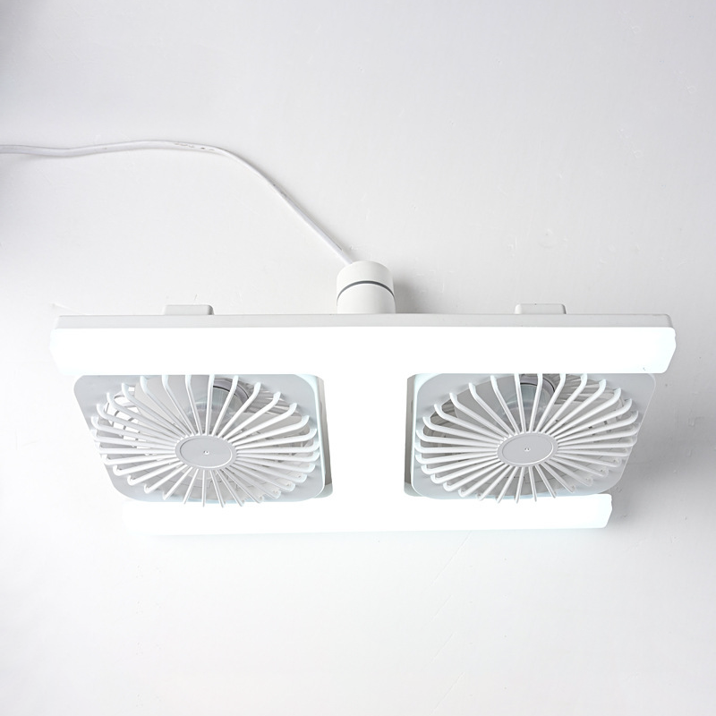 đĄ 2-in-1 LED Ceiling Fan Light â Dual Cooling, Ultra Bright, Tool-Free Install đ