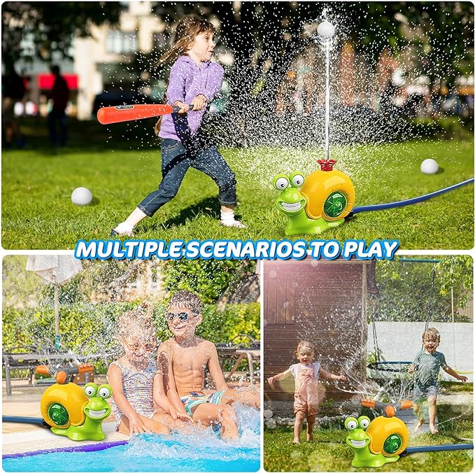 🎁Water Sprinkler Baseball Toy