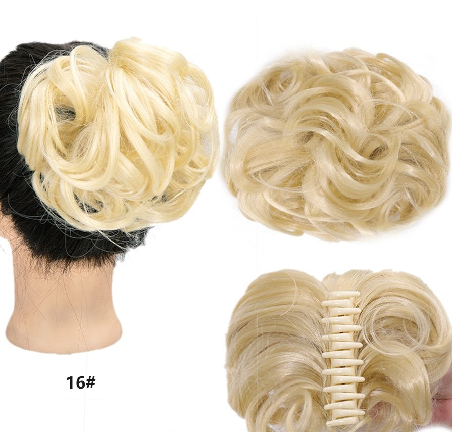 Claw Clip Wig for Natural Hair Bun