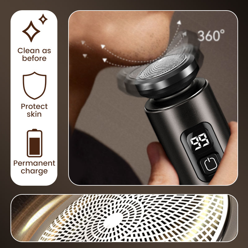 š„2025 HOT SALEš„Men's Portable Electric Mini Shaver with Floating Blades