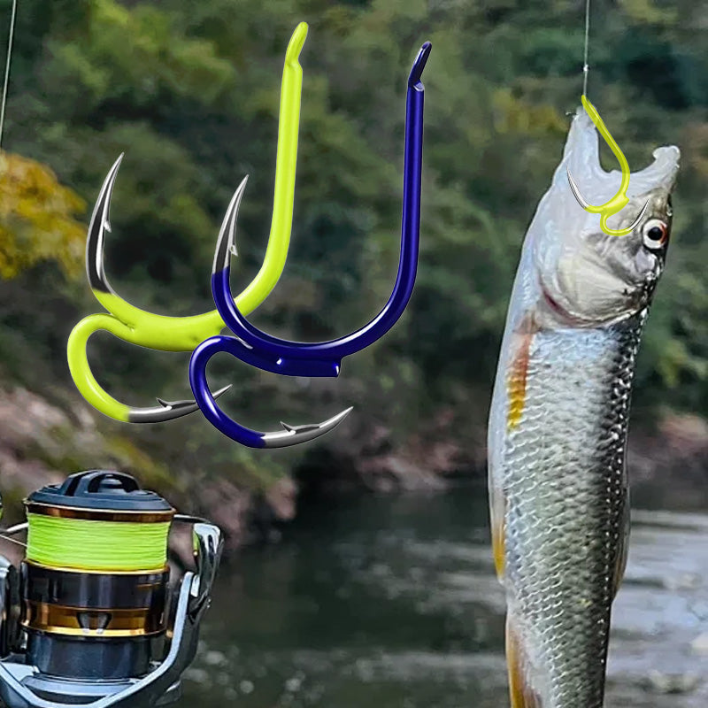 🔥New Hot Selling❤️🔥 Classic Sharp Double Fishing Hooks