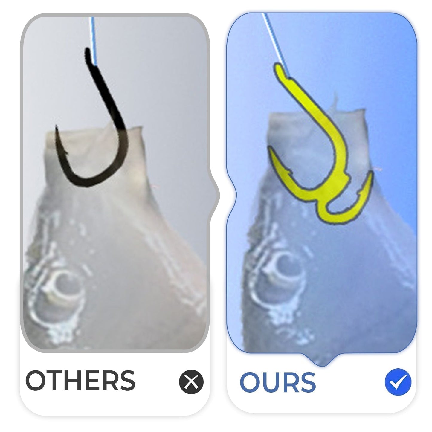 🔥New Hot Selling❤️🔥 Classic Sharp Double Fishing Hooks