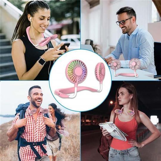 ✨ Summer Sale ✨ Portable Hanging Neck Fan