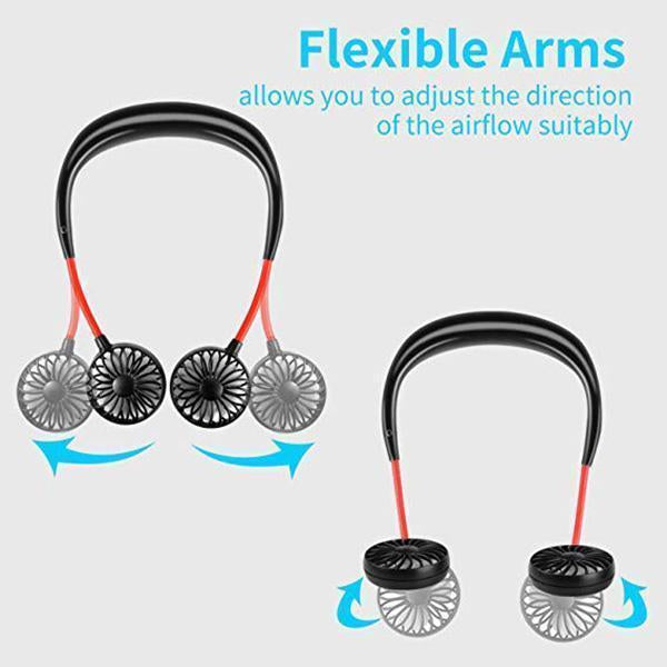 ✨ Summer Sale ✨ Portable Hanging Neck Fan