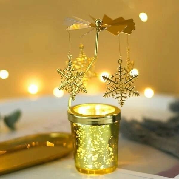 Rotating Scented Candle Holder