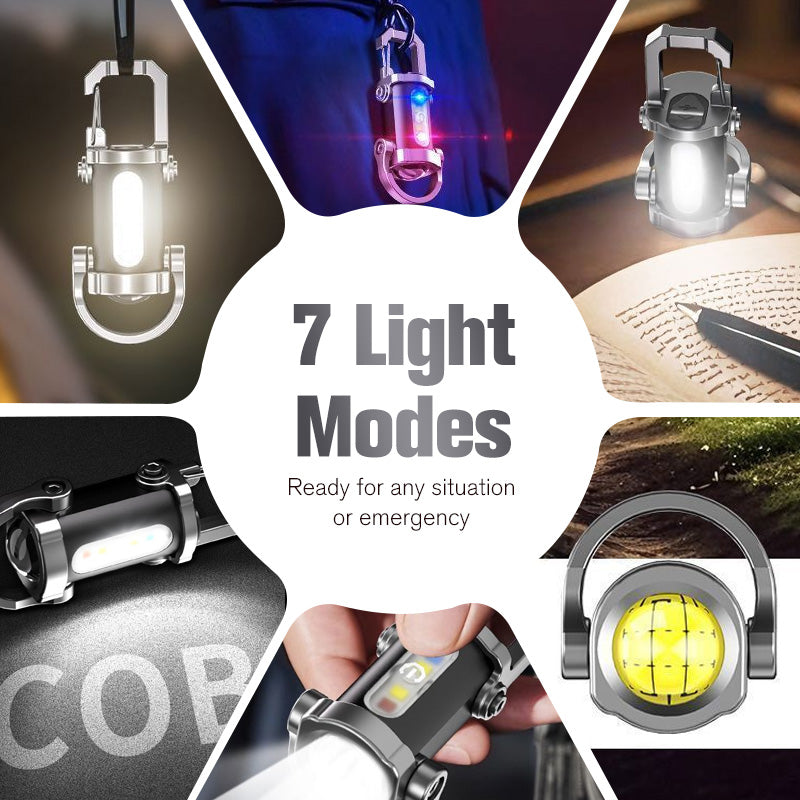 š„Buy 1 gte 1 freeš„Portable Rechargeable Bright Keychain Flashlight