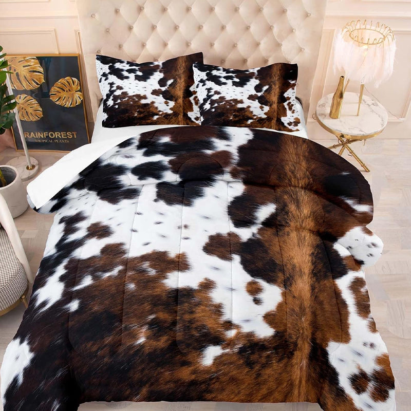 ๐ฎ๐๏ธ Cow Print Duvet Cover โ Soft & Lightweight, Fun Design, Complete Set โจ