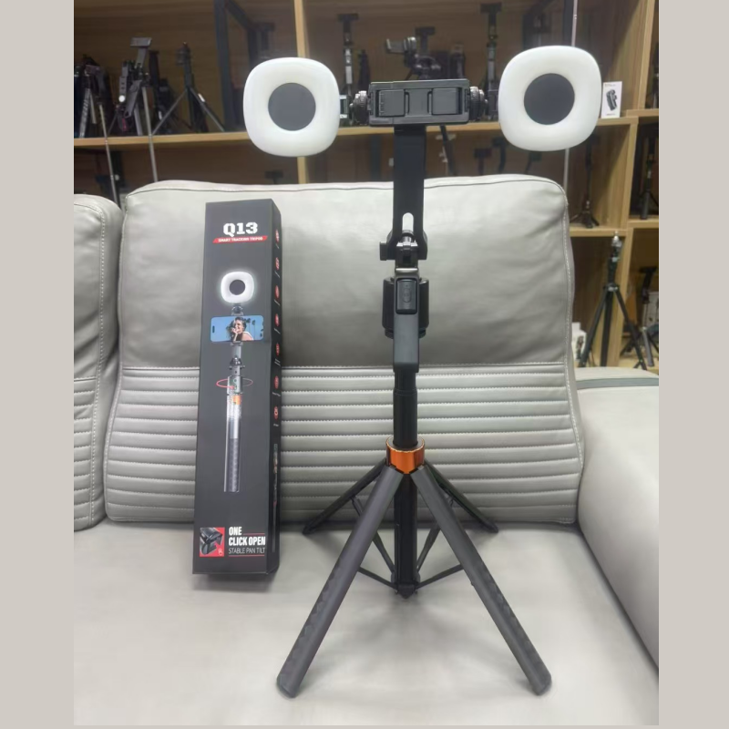 AI Tracking Gimbal with Dual Fill Lights