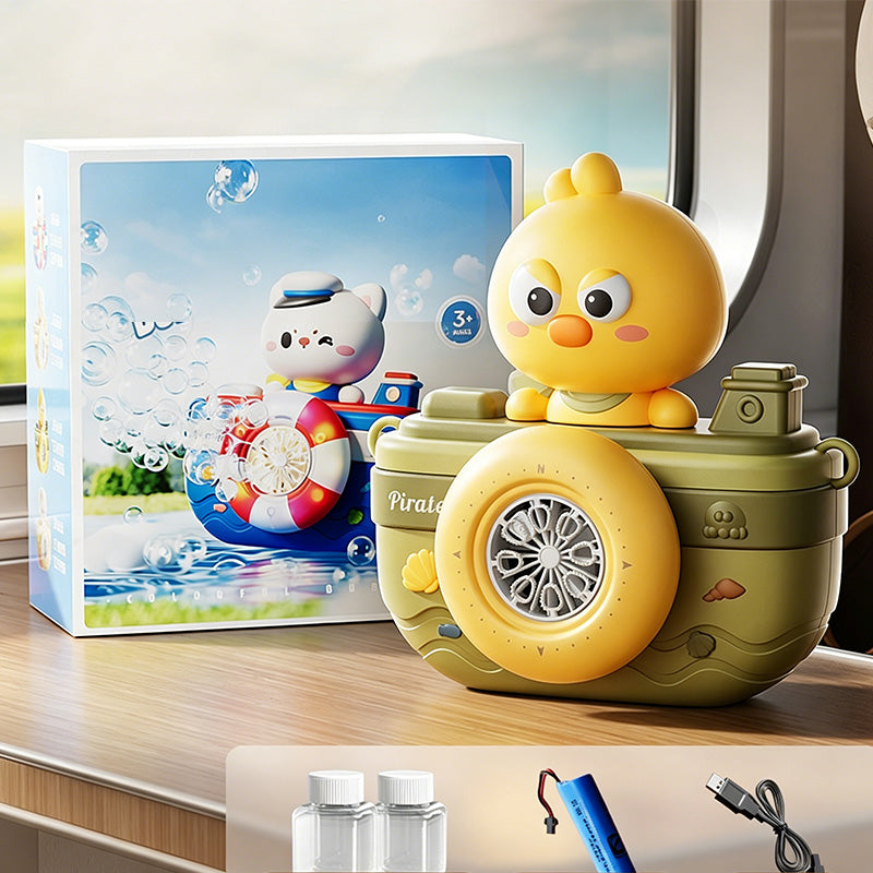 Sailor Animal Boat Bubble Machine