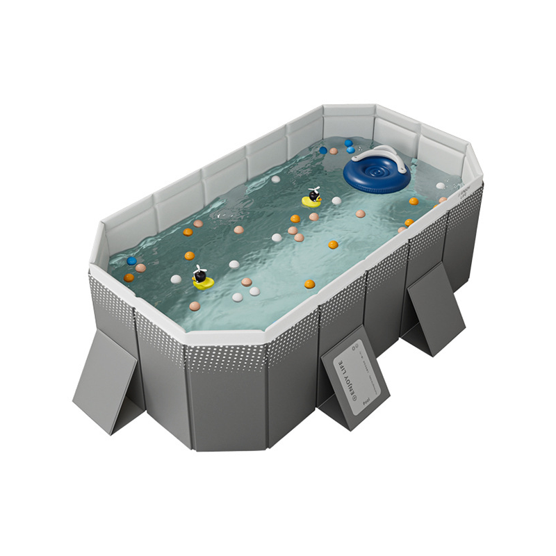 ๐โโ๏ธ๐ฆ Foldable Family Pool โ no inflation, fast drain, compact storage!