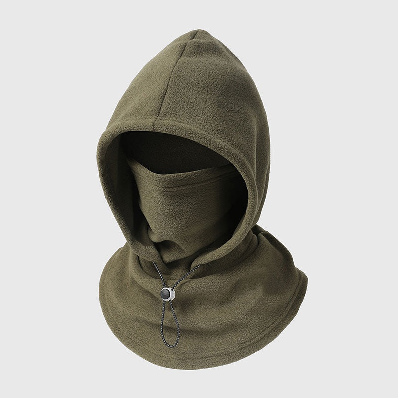 đĽ âď¸ Warm Balaclava with Adjustable Drawstring â Face and Neck Protection