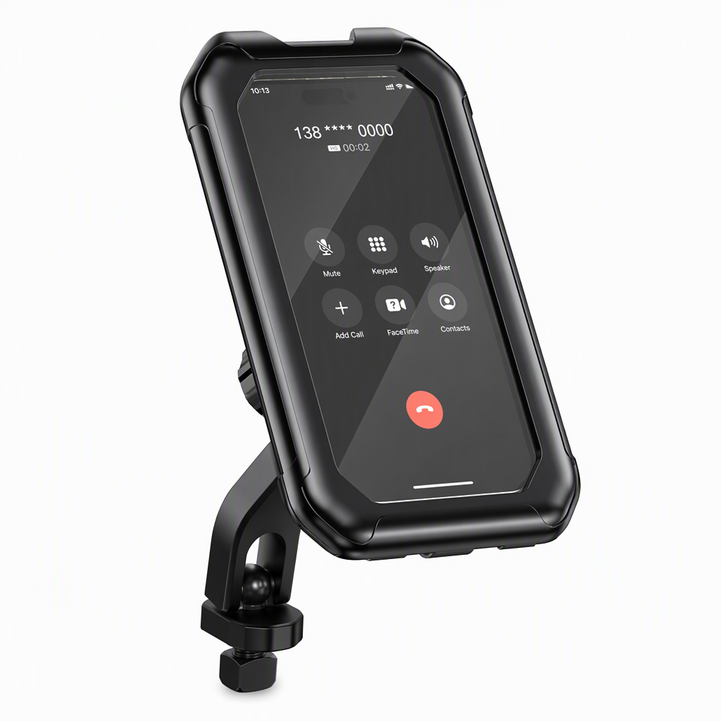 đ´ đą Waterproof Bike Phone Mount â IPX6, Touch Screen & 360° Rotation â Secure Handlebar Navigation for Motorcycle & Bicycle đ§ď¸