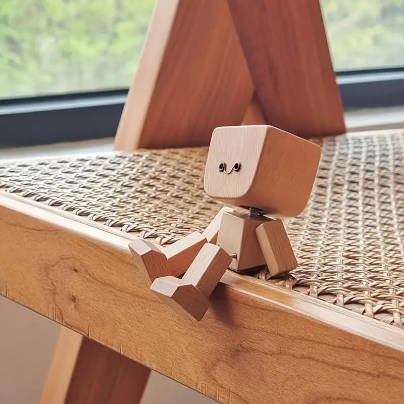 🔥Charming Little Wooden Figure That Sways