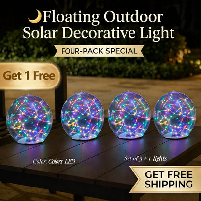 💕Floating Outdoor Solar Decorative Light🌙