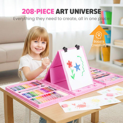 💗Deluxe 6-In-1 Art Creativity Set🎁The Best Present For Kids