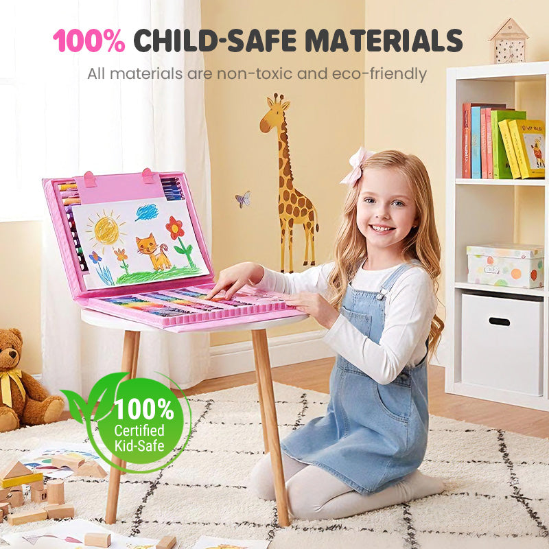 💗Deluxe 6-In-1 Art Creativity Set🎁The Best Present For Kids