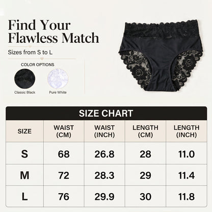 Women's Soft Breathable Lace Briefs