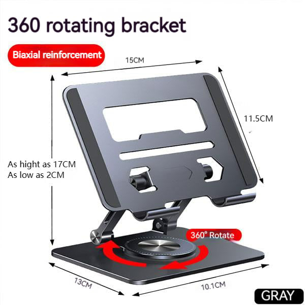 ✨ Limited Time Offer ✨ – Portable Laptop Stand in Aluminum Alloy with Rotating Bracket