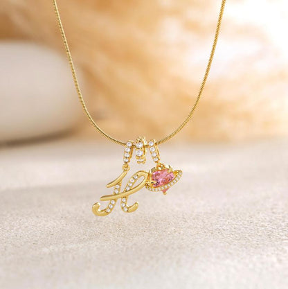 ✨3-Layering Initial A-Z Letter Pendant Necklaces🎀
