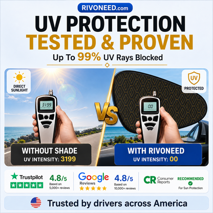 🏆 Universal Car Side Window Sun Shades