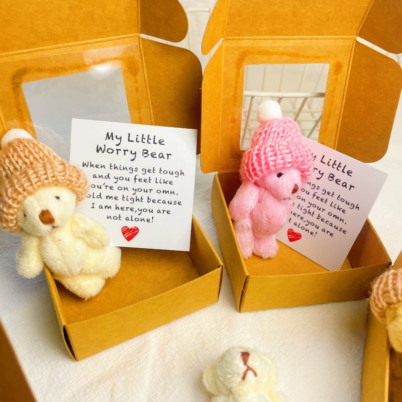 🧸✨Little Bear in Box, My Little Worry Bear🎁