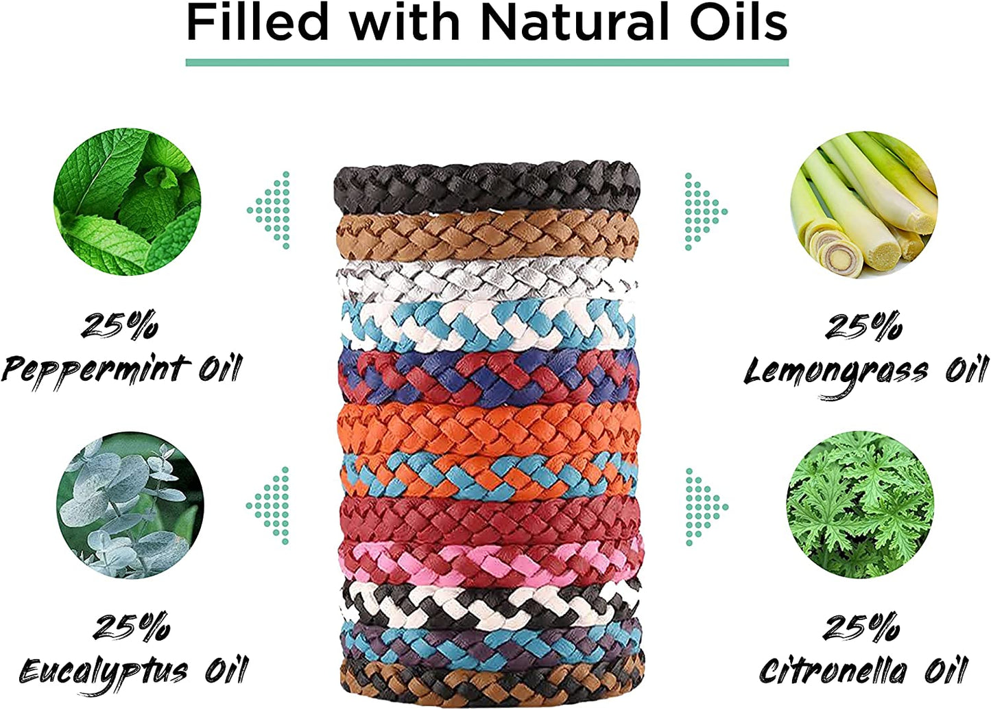 Mosquito Repellent Bracelet 12 Pack
