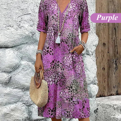 💥Safari Chic Leopard Dress