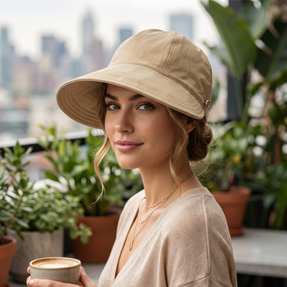 👒Women's Breathable Adjustable Ponytail Sun Hat