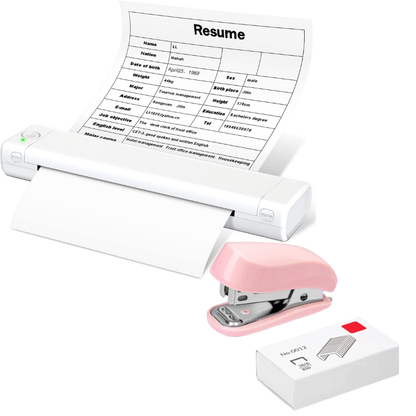 📚🖨️D810 Thermal Printer – Wireless printing from your phone. Ideal for office labels or tattoo designs. Pocket-sized power. 🖨️✨