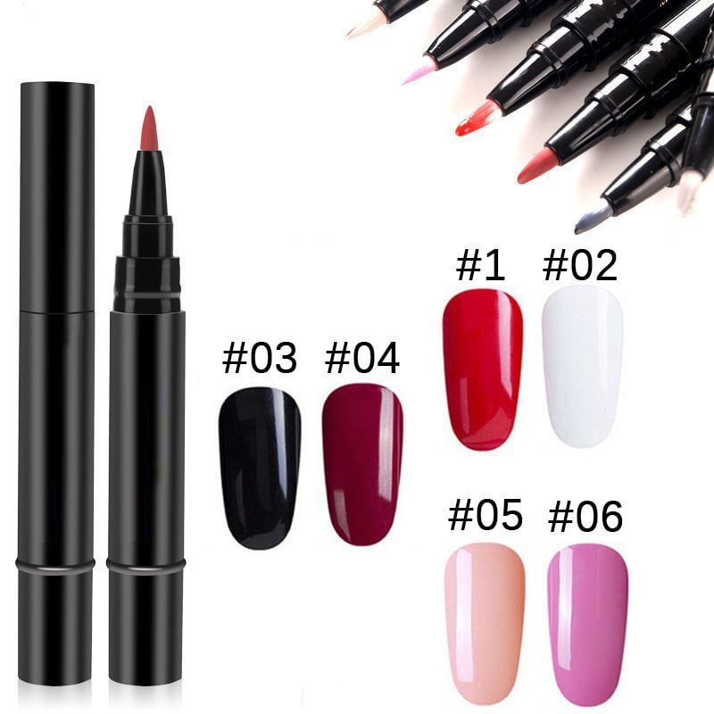 💅 Limited Time Buy 1 Get 1 Free ✨One Step Nail Gel Pen🎨Free handheld mini UV nail lamp💡