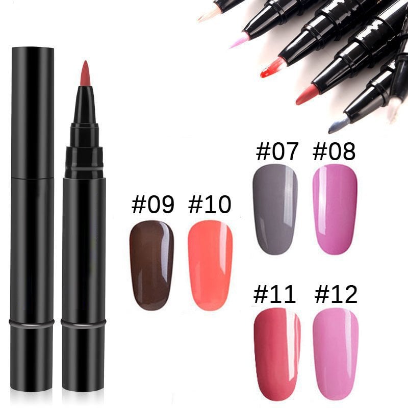 💅 Limited Time Buy 1 Get 1 Free ✨One Step Nail Gel Pen🎨Free handheld mini UV nail lamp💡