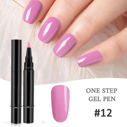 💅 Limited Time Buy 1 Get 1 Free ✨One Step Nail Gel Pen🎨Free handheld mini UV nail lamp💡