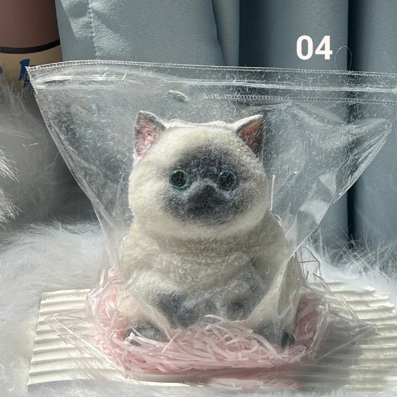 🎁Easter Promotion😻Cute And Soft Cat-shaped Toy💕(Relieves Stress)