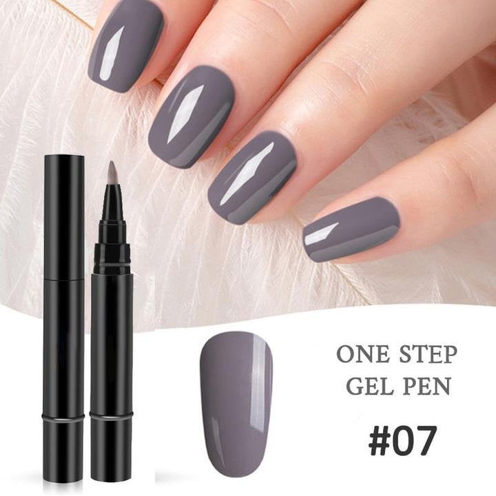 💅 Limited Time Buy 1 Get 1 Free ✨One Step Nail Gel Pen🎨Free handheld mini UV nail lamp💡