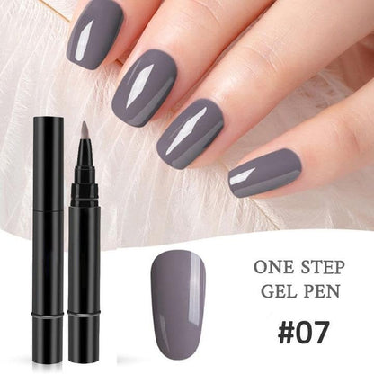 💅 Limited Time Buy 1 Get 1 Free ✨One Step Nail Gel Pen🎨Free handheld mini UV nail lamp💡