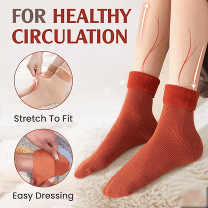 🔥Ultra-Soft Velvet Slim Thermal Socks