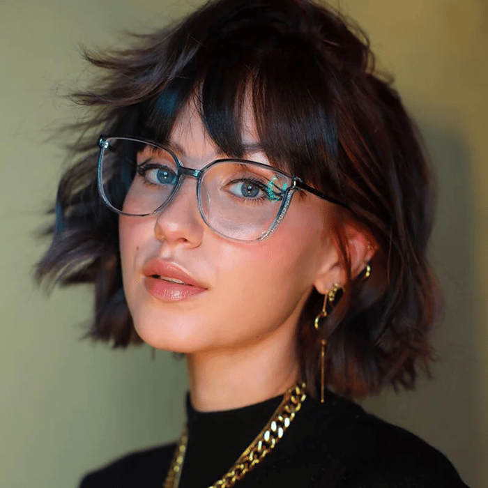 👓Women's Fashionable Large Rimmed HD Lightning Resistant Sunglasses
