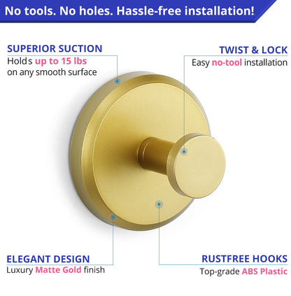 Hot sale Upgraded Suction Cup Hooks