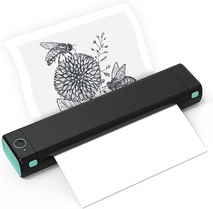 📚🖨️D810 Thermal Printer – Wireless printing from your phone. Ideal for office labels or tattoo designs. Pocket-sized power. 🖨️✨