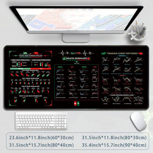 Extra-large Stain-resistant And Anti-slip Gaming Mouse Pad