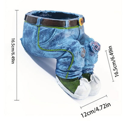 🌷Creative 3D Jeans Shaped Flower Pot