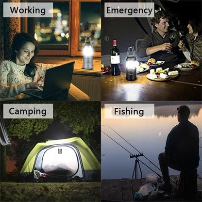 🔥Portable Solar Camping Light With Fan