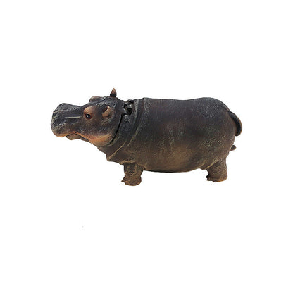 Fish Tank Hippo Bubble Decoration