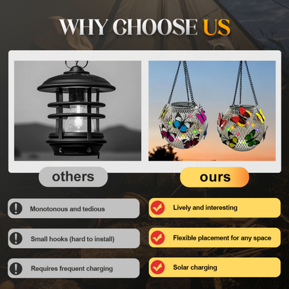 Solar Pendant Lamp Art Of Iron
