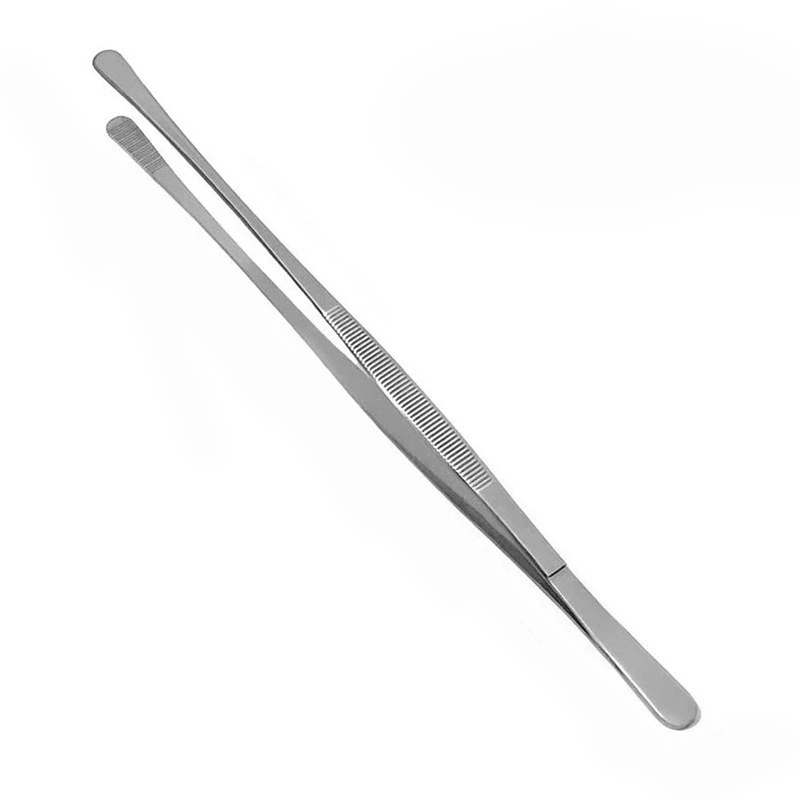 🔥Multi-purpose Stainless Steel Anti-slip BBQ & Baking Tongs