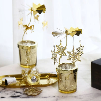 Rotating Scented Candle Holder